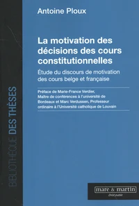 La motivation des décisions des cours constitutionnelles