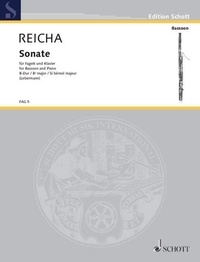 Antoine Rejcha - Edition Schott  : Sonata si bémol majeur - op. posth.. bassoon and piano..