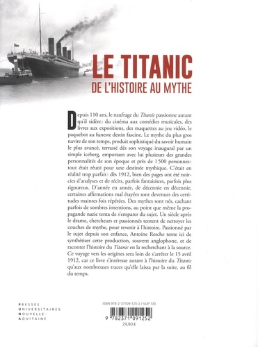 Le Titanic. De l'histoire au mythe