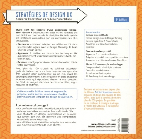 Stratégies de design UX. Accélérer l'innovation et réduire l'incertitude 2e édition