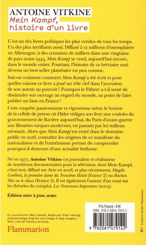  Mein kampf, histoire d'un livre - Vitkine,Antoine - Livres