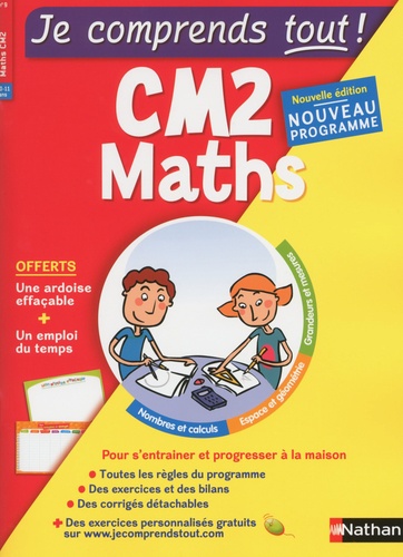Antoine Zuccarelli et Cécilia Souza-Blanes - Maths CM2.