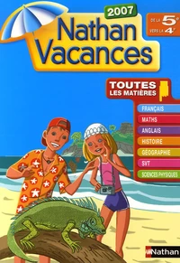 Nathan Vacances de la 5e vers la 4e