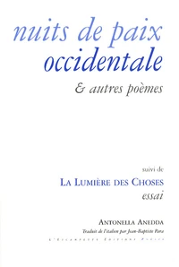 Nuits de paix occidentale et autres poèmes
