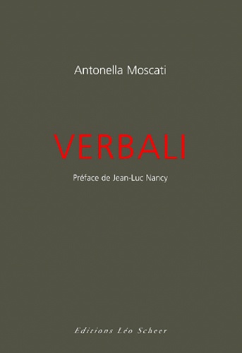 Antonella Moscati - Verbali.
