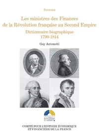 Les ministres des Finances de la Révolution française au Second Empire