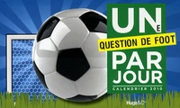 Une question de foot par jour Calendrier 2010