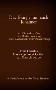 Antonia Katharina Tessnow - Das Evangelium nach Johannes - Jesus Christus - Das ewige Wort Gottes, das Mensch wurde, 4. Geschichtsbuch aus dem neuen Testament.