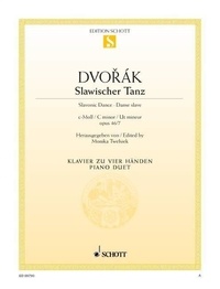 Antonín Dvořák - Danse slave n° 7 en ut mineur - op. 46/7. piano (4 hands)..