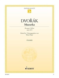 Antonín Dvořák - Mazurka en si bémol majeur - op. 56/3. piano..