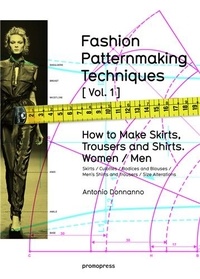 Histoiresdenlire.be Fashion Patternmaking Techniques - Volume 1, How to make skirts, trousers and shirts, women/men Image