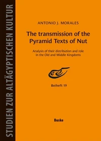 The transmission of the Pyramid Texts of Nut.