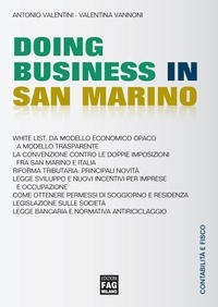 Antonio Valentini et Valentina Vannoni - Doing Business in San Marino.