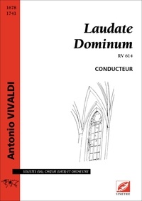 Antonio Vivaldi - Laudate Dominum (petit conducteur) - Rv 614.