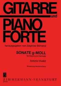 Antonio Vivaldi - Gitarre und Pianoforte  : Sonate en sol mineur - guitar and harpsichord (piano)..