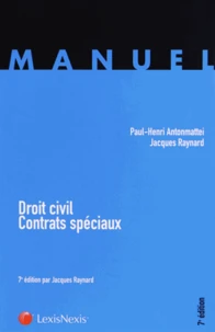 Droit civil, contrats spéciaux