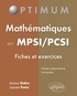 Antony Didier et Laurent Pater - Mathématiques en MPSI/PCSI - Fiches et exercices.
