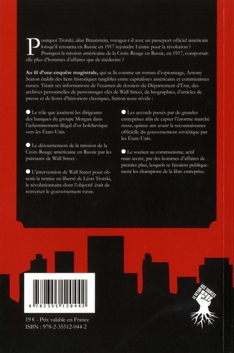 Wall Street Et La Revolution Bolchevique Antony Sutton Livres Furet Du Nord