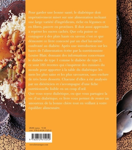 Le livre de cuisine du diabétique. 185 recettes pour garder le goût et l'équilibre