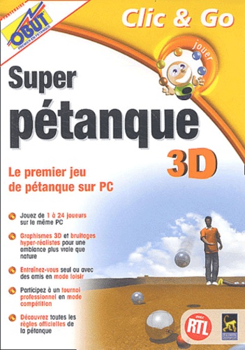 Super pétanque 3D. CD-ROM de Collectif - Livre - Decitre