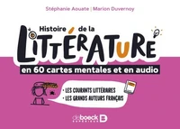 Histoire de la littérature en 60 cartes mentales et en audio
