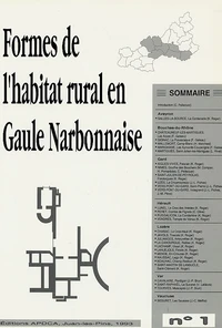 Formes de l'habitat rural en Gaule Narbonnaise