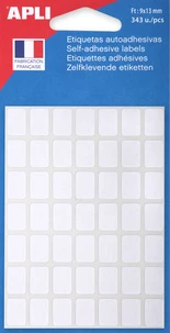 Etiquettes 8*12 rectangle blanc