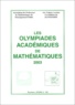  APMEP - Les Olympiades académiques de mathématiques.