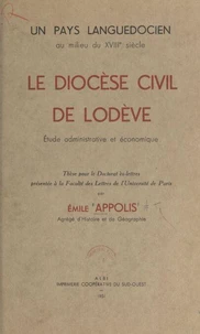 Un pays languedocien au milieu du XVIIIe siècle
