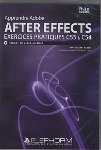 Vincent Papaix - Apprendre After Effects - DVD-ROM Exercices pratiques CS3 & CS4.
