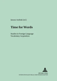 Time for words