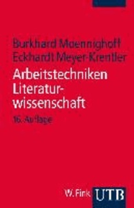 Arbeitstechniken Literaturwissenschaft.