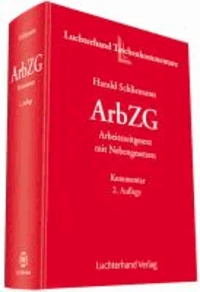 Arbeitszeitgesetz mit Nebengesetzen