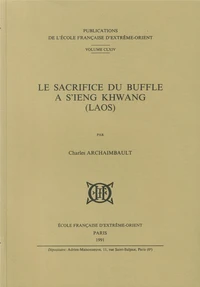 Le sacrifice du buffle à S'ieng Khwang (Laos)