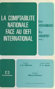 Comptabilite nationale face au defi international (la)