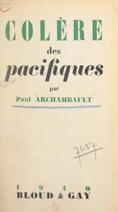 Colère des pacifiques