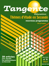 Thèmes d'étude en 2e