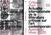 Jean-Marc Poinsot et Sylvie Mokhtari - Critique d'art N° 55, automne-hiver 2020 : .