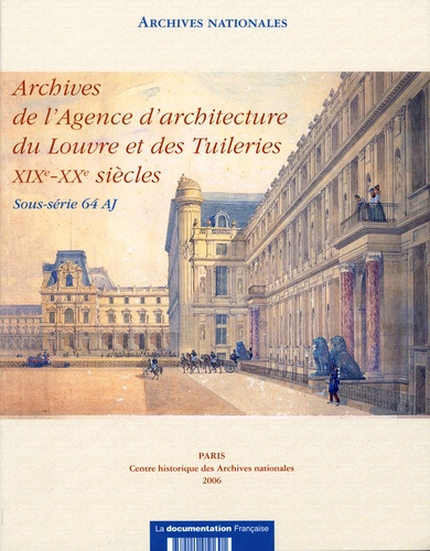  Archives nationales - Agence d'architecture du louvres et des tuileries.