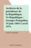 Archives de la présidence de la République. Ve République : Georges Pompidou, 19 juin 1969-2 avril 1974
