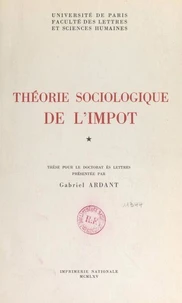 Théorie sociologique de l'impôt