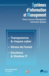 Systèmes d'information et management n°2 Vol 30-2025