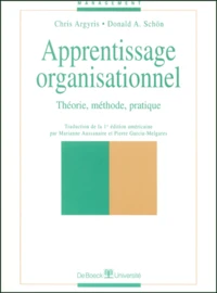 Apprentissage organisationnel.