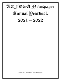 Ari Tervashonka et Juha-Matti Huusko - UEF DSA Newspaper Annual yearbook 2021-2022.