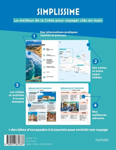 Simplissime Crète. Le guide de voyage le + pratique du monde