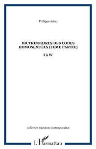 Dictionnaire des codes homosexuels