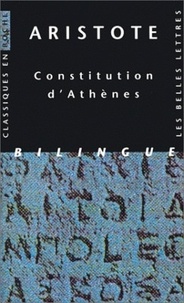  Aristote - Constitution d'Athènes - Edition bilingue français-grec.