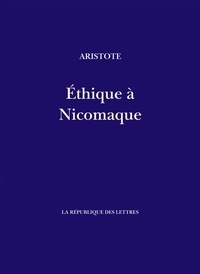  Aristote - Éthique à Nicomaque.