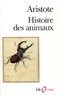  Aristote - Histoire des animaux.