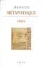  Aristote - Métaphysique - Livre delta.